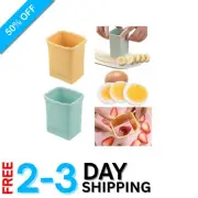 Creative Kitchen Cup Slicers - 2 Pack for Easy Egg, Fruit & Vegetable Cutting