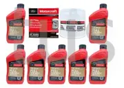 Full Synthetic Genuine Motorcraft Engine Oil Change kit 2015 Ford F53 6.8L V10 (for: Ford)