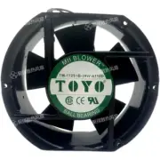 1 PCS TOYO Fan TM-172S1B-38W-A110D AC110V 17251 17cm 2 wire Aluminum frame fan