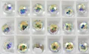 Crystal AB CAL VZ (8mm) Swarovski 4861 Fireball Stones