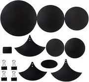 Cymbal Drum Mute Pads Drum Mute Pad Mat Drum Head Pad & Sound Off B s Belt Mat with 4 Binder Clips for Drum Practice Mute Pad Set Drum