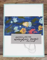 Stampin Up card kit thank you and grateful Monet floralcard kit - Makes 4 cards