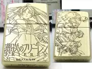 Frieren Beyond Journey’s End Gold Regular Case Japan Zippo Oil Lighter 2024 MIB