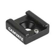 CAMVATE Flash Cold Shoe Mount Adapter fr Flash Light DSLR Rig Blackmagic Cinema