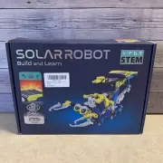 STEM Build and Learn Solar Robot Kit New Ages 12+ 6 Robots NIB Scorpion