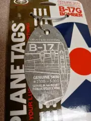 #2300 Boeing B-17 Flying Fortress Genuine Skin - Planetags / Plane Tag