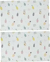 VINTORKY Cotton Bunk Bed Curtains 2 Shading Effect Decorative Living Room Curtains for Dorm