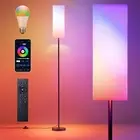 Floor Lamp 173cm RGB Smart LED Corner Lamp with Remote Dimmable for Living Room