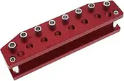 [Angoily] 8 Watch Repair Tool Key Wrench Socket Ratchet Drill Kit Wire Crimp Soldering Torque Holder Red
