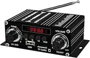 New Digital Bluetooth Amplifier 12V Home Car 2 Channel HiFi Sound Speaker FM Receiver Audio Amplificador Clase-AB AMP