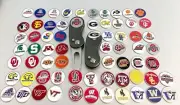 NCAA 2 Prong Switchblade GOLF DIVOT REPAIR TOOL Gray + Ballmark CHOOSE TEAM