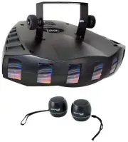 Chauvet DJ DERBY X DMX-512 LED Derby Club Light Effect DERBYX+Bluetooth Speakers