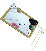 Create Your Own Yoga Theme Zen Garden This Decorative Sand Box and Zen Garden Kit