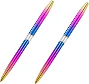 OATIPHO 2Pcs Nail Art Brush Gradient Color Nail Durable Painting Brushes Accessories