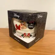 Disney Love Minnie Mouse Tea For One Ceramic Tea Pot & Tea Cup Set NEW IN BOX