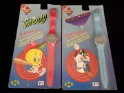 Vtg 1990 Upper Deck Sylvester & Tweetie 3D Hallographic Watches -STL & Baltimore