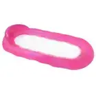 Inflatable Floating Row Foldable Pool Water Float Bed Lounger Chair (Pink Wave)