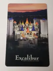 EXCALIBUR Hotel & Casino CASTLE Las Vegas Souvenir Room Key Cards
