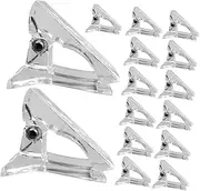WOONEKY Crystal Gel Nails Clipper Set Quick Building Clamps Nail Extension Holder Stylish Manicure Tool