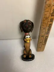 III DACHSHUNDS BREWING ANKLE BITER BLACK AND TAN Bobble Head. WISCONSIN