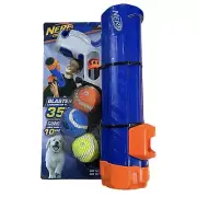 NERF Dog Tennis Ball Blaster Shooter Pet Play Toy Fetch Game W/3 Balls New