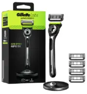 NEW Gillette Labs Deep Cleansing Bar -razor,holder, razor blade 5ea