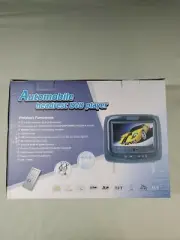 DVD player headrest LCD Car Pillow HD Monitor Game+IR Wireless Headphones.NEW