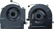 YFLAPFAN (1 Pair) New CPU GPU Cooling Fan Intended for HP OMEN 15-EK 15-EN (GTX1660Ti RTX20) Series Replacement Fan TPN-Q236 Q238 15-EN0013dx 15-EN0023dx 15-EK0013dx 15-EK0023dx DC12V