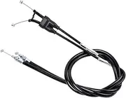 Vuzmode Motorcycle Throttle Housing Assembly Cable Line Wire, for KX250 RM-Z250 KX 250 RMZ250 RM Z250 OEM 54012-0138 58300-37F00 Motorbike Clutch Wire Replacement