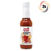 2x Bottles Badia Ghost Pepper Hot Sauce | 5.2oz | MSG Free! | Fast Shipping!