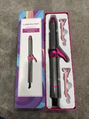 2 in 1 Curling Wand Travel Hair Straightener & Hair Curler