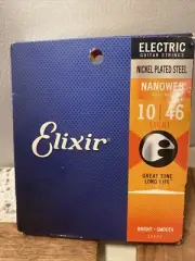 Elixir Guitar Strings Nanoweb Electric Light 10-46