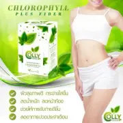 Colly Chlorophyll Plus Fiber Green Tea Detox Belly Reduction Slim Weight Diet