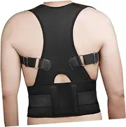 Universal Humpback Brace Adults Posture Brace for Men Women Lumbar Support Belt Physical Therapy Posture Black