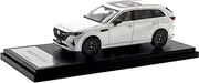 Interallied Hi Story 1/43 Mazda CX-80 (2024) Rhodium White Premium Metallic Finished Product HS494WH