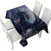Maelstrom the Furious Scary Dragon Tablecloth