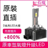 在飛比找蝦皮商城精選優惠-現貨秒發 D系列專用汽車LED頭燈 D1S/D2S/D2R/