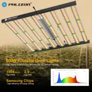 Phlizon 800W Foldable LED Grow Light 320W Dimmable Full Spectrum Commercial Lamp