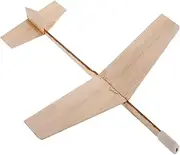 Wooden Glider Plane Model Kit for Engaging Stem Project Airplane for Outdoor Activities Enhances Hands Skills and Aerodynamics Understanding
