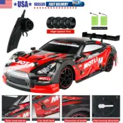 Racing GT Drift RC Car 1/16 Scale 4WD 2.4GHz Remote Control Hight Speed Vehicle
