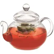 Avanti Eden 600ml Glass Teapot w/ Infuser Kettle - Clear