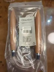 Chiaogoo 40" 35 Clear Cable Circular Needle Wood
