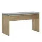 Artiss Dining Bench NATU Upholstery Seat Stool Chair Cushion Kitchen Oak 90cm