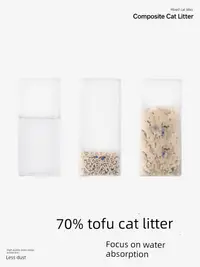 在飛比找松果購物優惠-貓咪用品必備PIDAN混合貓砂低塵吸臭呵護貓咪健康 (6.2