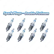 8 x Bosch Double Platinum Spark Plugs for Mercedes Benz 400SE C43 202 CL500 215