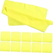 [Holibanna] Cycling Outdoor Headscarf Scarves Sport Headband Men's Headbands Lightweight Scarf Bandanas for Men Neckerchief Women Neck Scarf Sweat-absorbing Headbands Yellow