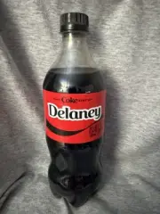 Share a Coke with Delaney 2025 Personalized Gift Coca~Cola Bottle 20oz Zero