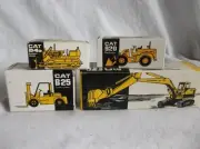 MIB NZG #112 120 124 143 CAT B25 F/L D4D dozer 225 Exc 920 W/L 1:87 Scale