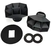 Altec 604B Horn (PAIR) + Dust Cap + Joints - 3D Replacement