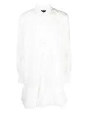 [COMME des GARCONS HOMME PLUS] 荷葉邊下擺襯衫